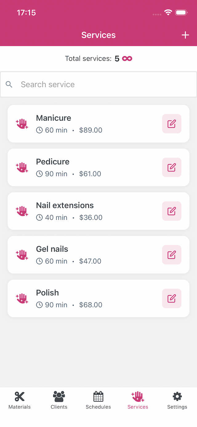 AppNail app screenshot 4