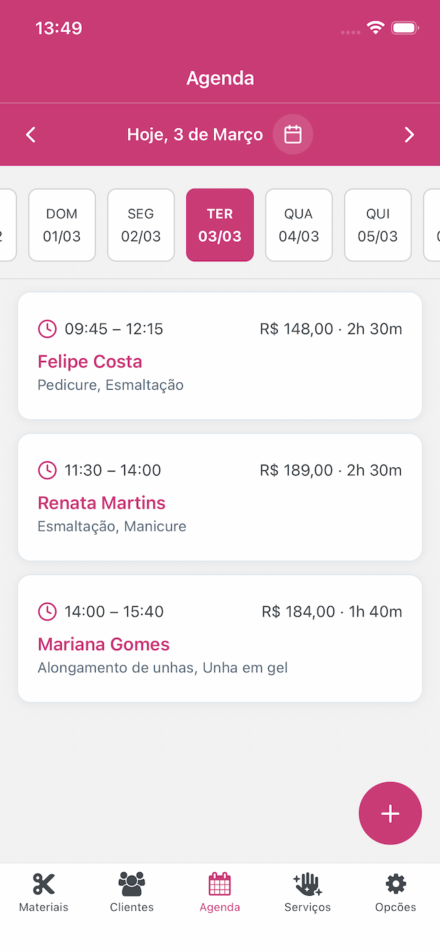 AppNail app preview